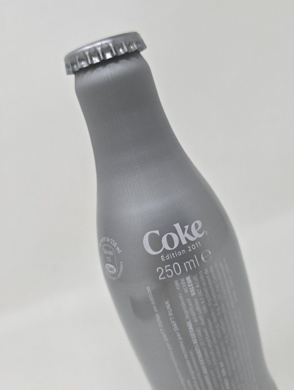 Limited Edition Daft Punk Coca Cola Glass Metal Alloy Bottle Music Band RARE - Picture 8 of 16